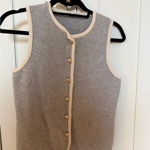 Abercrombie & Fitch Mara Crew Sweater Vest